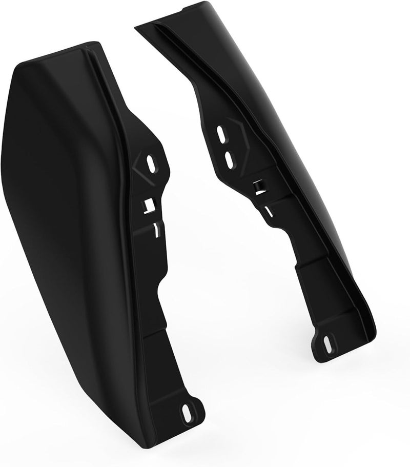 HR3 Black Denim Mid Frame Air Deflectors Heat Shield Compatible with 2015-2017 2022 Street Glide Special Road Glide Special 2018 Road Glide (Style #2) - Image 2